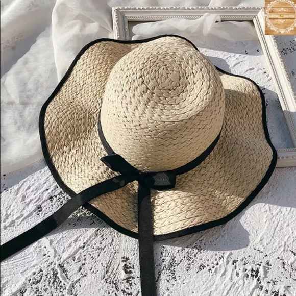 Accessories - NEW Fashion Women Summer Big Wide Brim Straw Hat Floppy Beach Sun Foldable Cap